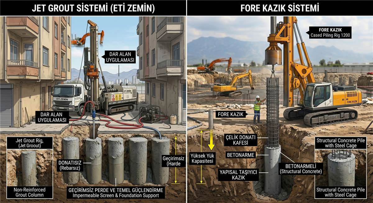 Fore Kazık İmalatı - 2 - Eti Zemin